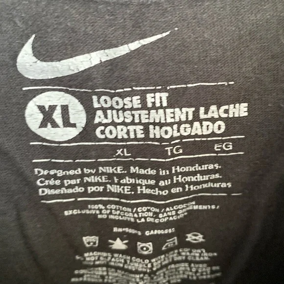 NIKE loose fit vintage graphic tee XL BASKETBALL - Picture 2 of 4
